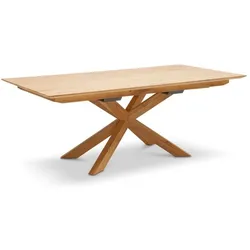 Boegner Esstisch Frankfurt 200 x 100 cm Holz Wildeiche Bianco