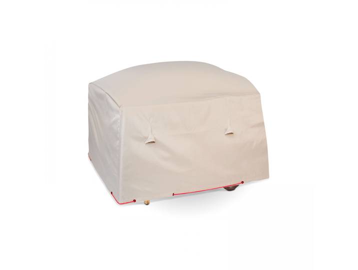 Oviala - Housse plancha XL taupe 102x46x92 cm