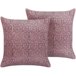 DEKOKISSEN 2er-Set Rosa 45/45 cm Romneya