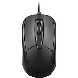 Perixx PERIMICE-209 C Black Maus Kabelgebunden Optisch Schwarz 3 Tasten 1000 dpi Maustasten 11994
