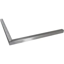 IAM Design, Zubehör Türbeschlag, Eckbogen 90° für Kantenschutzprofil, Edelstahl geschliffen V4A