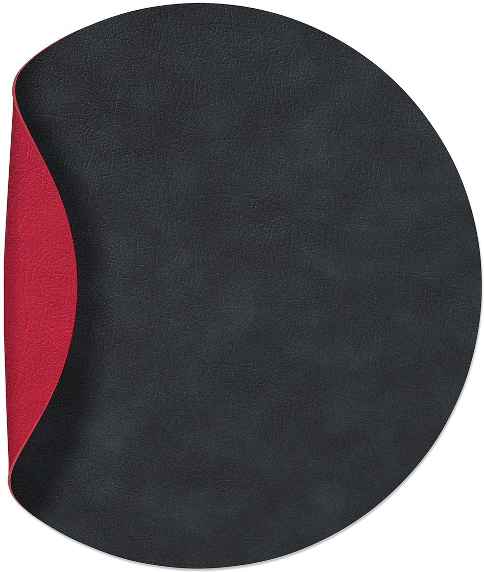 Lind DNA Tovaglietta Double Circle Cloud Black/ Cloud Red 30 cm