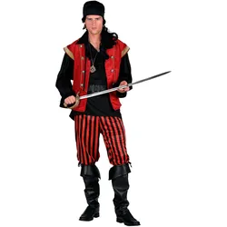 Thetru Calico Jack Piratenkostüm für Männer (XL)