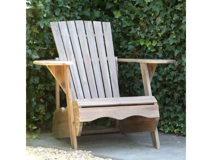 OUTLIV. Classic Adirondack Loungesessel Akazie