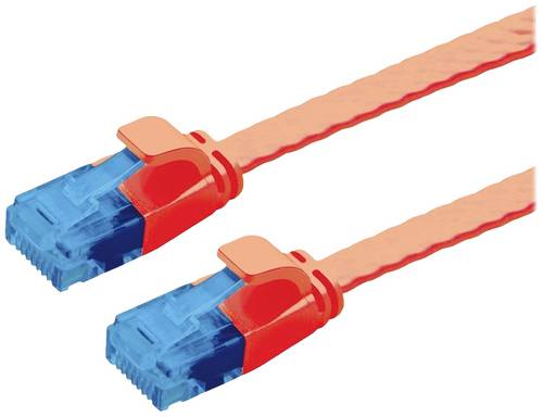 Value 21.99.2021 RJ45 Patchkabel CAT 6a U/UTP 1.00m Rot