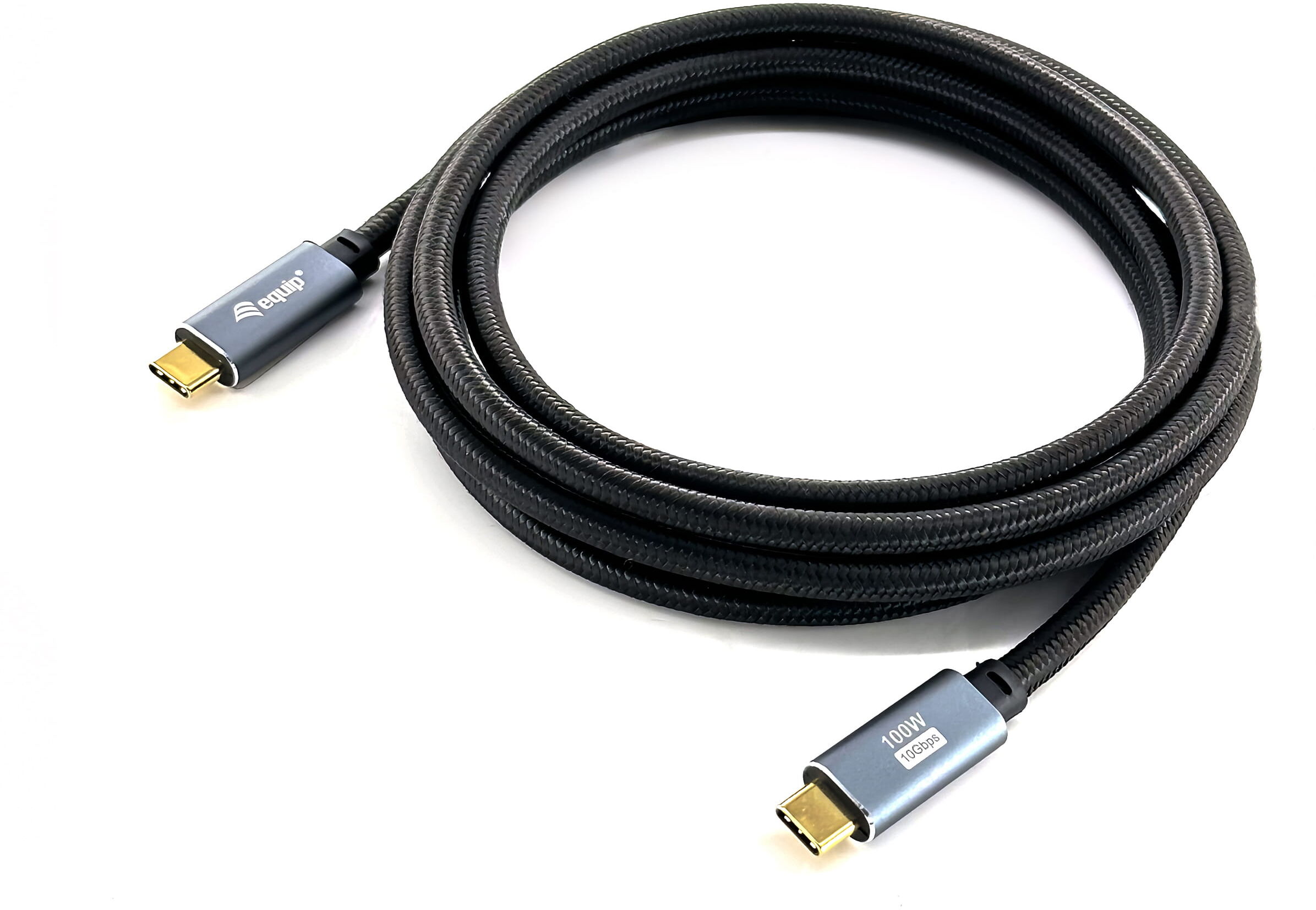 Equip USB-C (3.2 Gen 2) Typ-C-auf-C-Kabel, 2 m, Stecker/Stecker,...