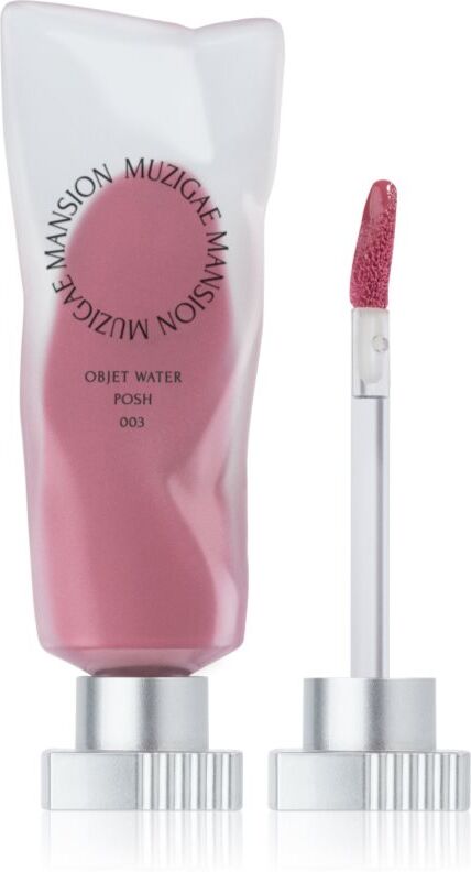 MUZIGAE MANSION Objet Water moisturising matt liquid lipstick shade 003 Posh 5.8 ml