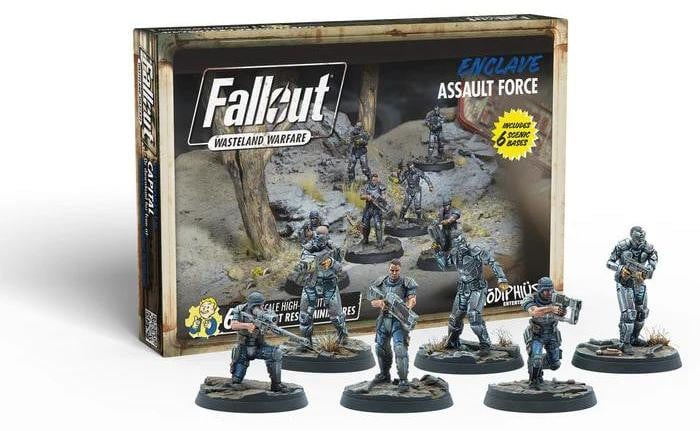 Modiphius Fallout Wasteland Warfare Enclave Aanvalsforce