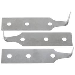 Edelstahl-Ziehklingen-Satz,Klingenlänge 25mm,3-tlg KS Tools 140.2356