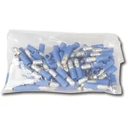  100 Rundstecker blau CHP 