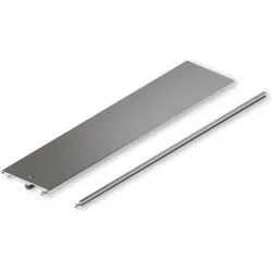 HAWA, Zubehör Türbeschlag, Concepta Connector oben 110 mm, Länge 500 mm, für zwei Dreh-Einschiebetüren