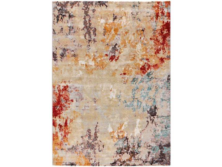 Tapis abstrait beige/multicolore 133x190 cm