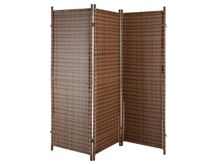 Paravent MERXX Paravent Geflecht , braun (hellbraun), B:183cm H:182cm, Geflecht Rattan, Kunststoff, Stellwände, Paravent, Topseller