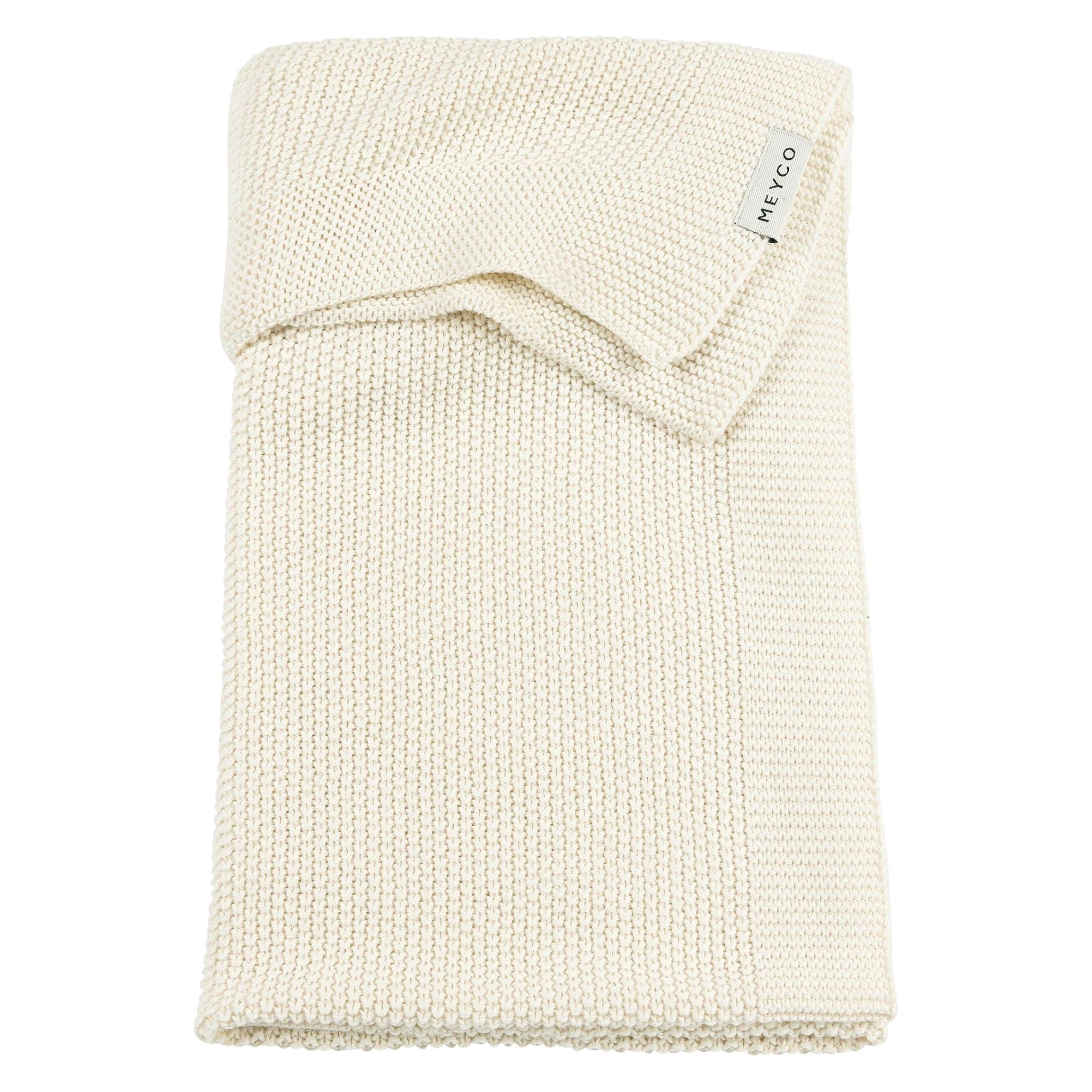Meyco Mini Relief Natürliche Wiegen Decke (100 x 75 cm) (8357250-4054703004625)