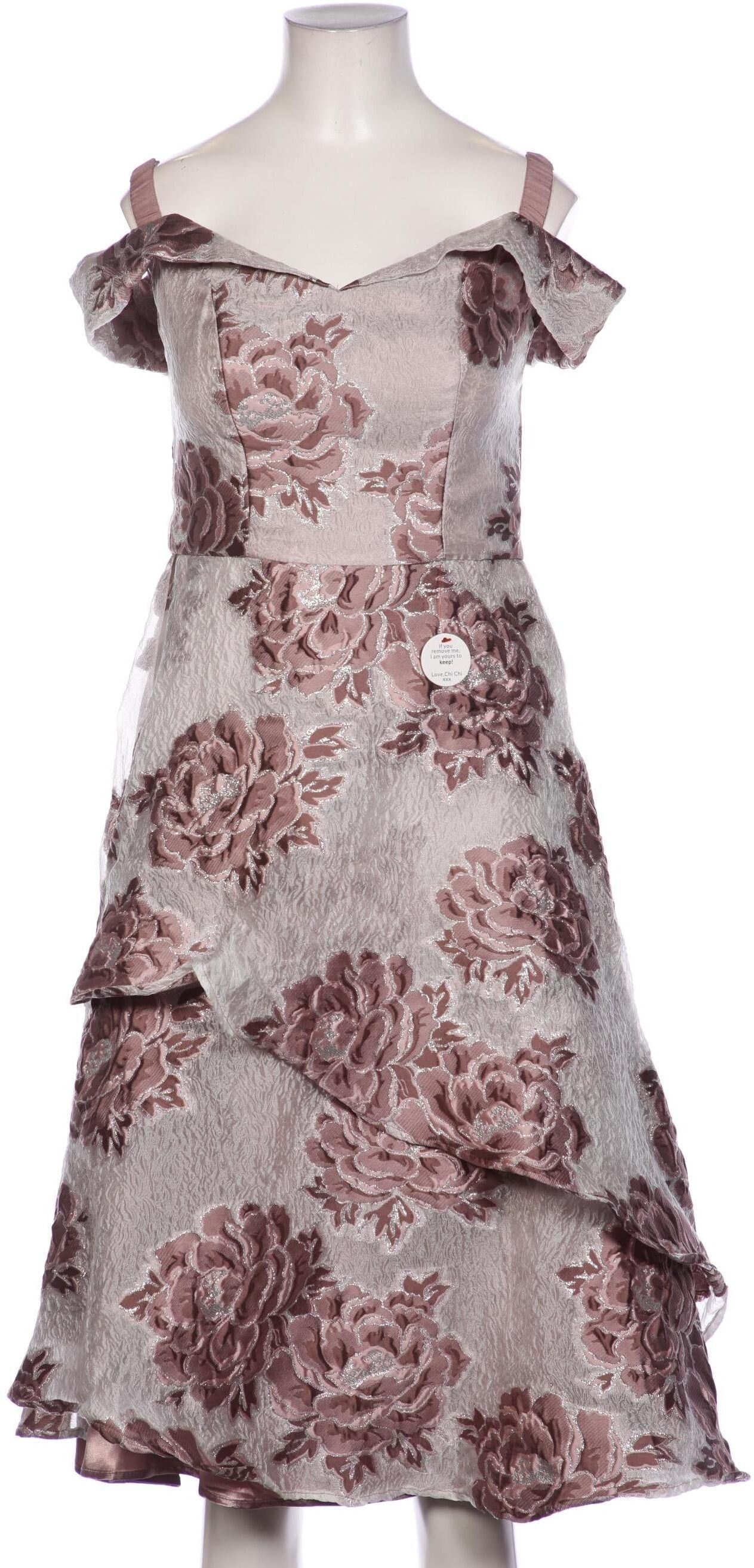 Chi Chi London Damen Kleid, Braun, Gr. EU 36, Synthetik - Second Hand