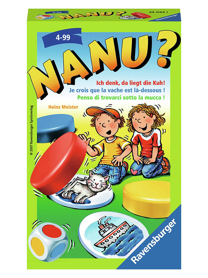 Ravensburger Würfelspiel "Nanu?" - ab 4 Jahren - onesize