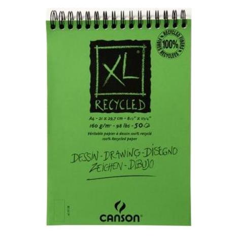 Canson Zeichenblock Recycled XL (A4, Harter Einband) (200777128)