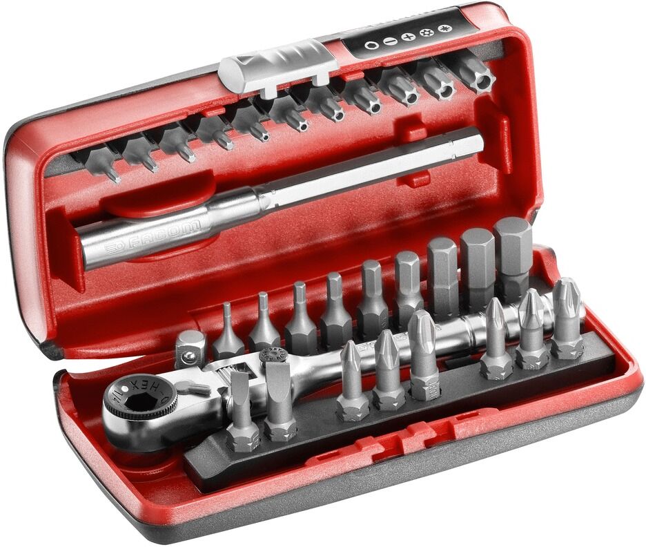Coffret d'embouts 1/4'' - 31 pièces FACOM R.180J31PB