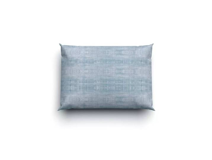 Lotus Bettwaren - Lotus Bettwäsche Bambus Skara, Skara Bambus Bettwäsche, 50 x 70 cm, Blau