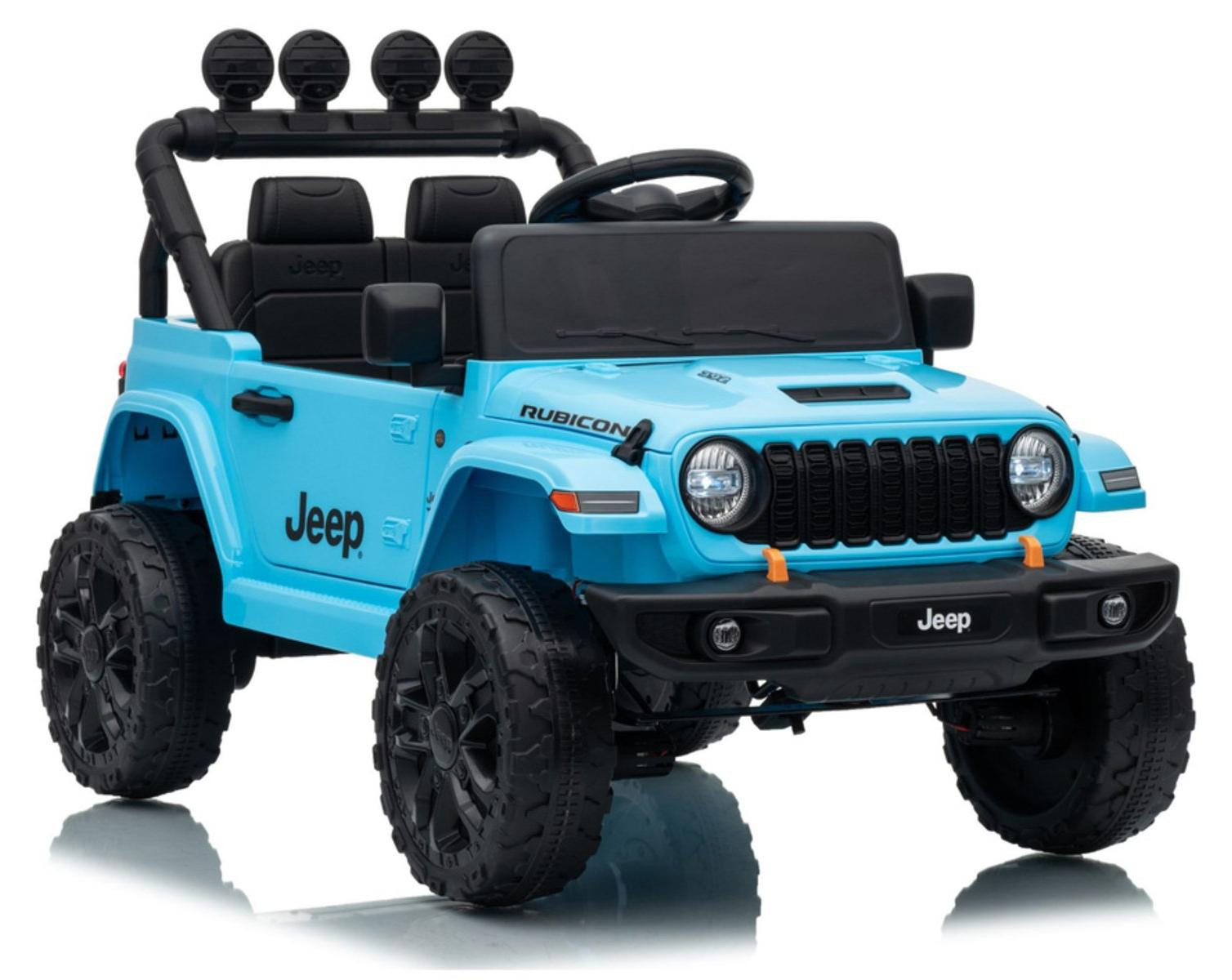 Jeep Rubicon DK-JWR558 Elektrisch Voertuig 24V Hemelsblauw