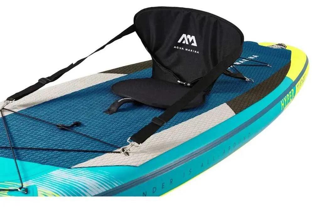 Aqua Marina Hyper 2022 11'6'' Aufblasbares Paddle-surf-set Blau 350 cm / 79 cm Blau 350 cm