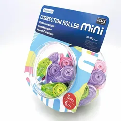 PLUS JAPAN Korrekturroller Candy JAR Pastel 5 mm