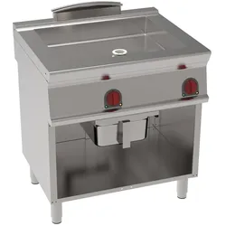EURAST - Fixe elektrische bratpfanne 28 liter auf offenem untergestell - 800x700x900 mm - 9000 W 400/3V - 48270617