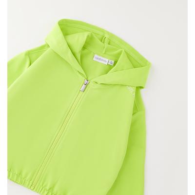 Sweatshirt SARABANDA "GIRL SWEATER", Mädchen, Gr. 140, grün, 95% Baumwolle, 5% Elasthan, Sweatshirts Sweatshirt