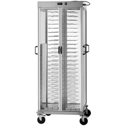 Virtus Tellertransportwagen beheizt, +60°C, 88x ø 180÷230 mm (3360P84)