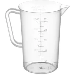 HENDI Messbecher, Polyproylen, 0,5L, ⌀90x(H)140mm