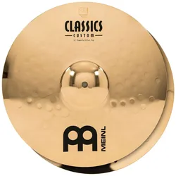 Meinl Cymbals CC14PH-B - 14" Classics Custom Brilliant Powerful Hihat - Hi-Hat-Becken