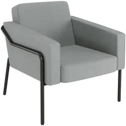 meet Sessel »meet - Medso L« Modell Klassik Stoff grau, 42.5 cm