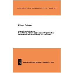 Islamische Solidarität, Fachbücher von Ellinor Schöne