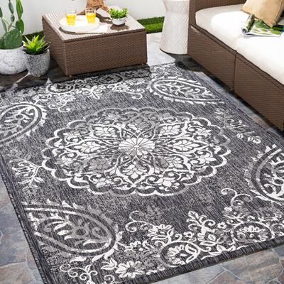 Livabliss Artistic Weavers Kaisa Indoor/ Outdoor Paisley Medallion Area Rug