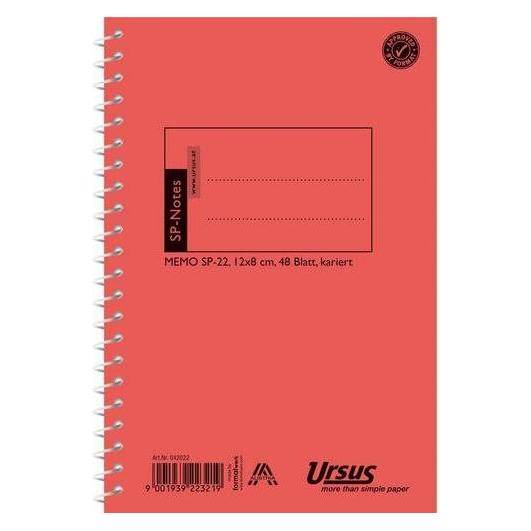 Staufen Spiralblock Style 042022 70 g/m² Papier (A6, Kariert) (42022)