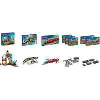 City Bahnhof-Komplett-Set Bundle, Konstruktionsspielzeug