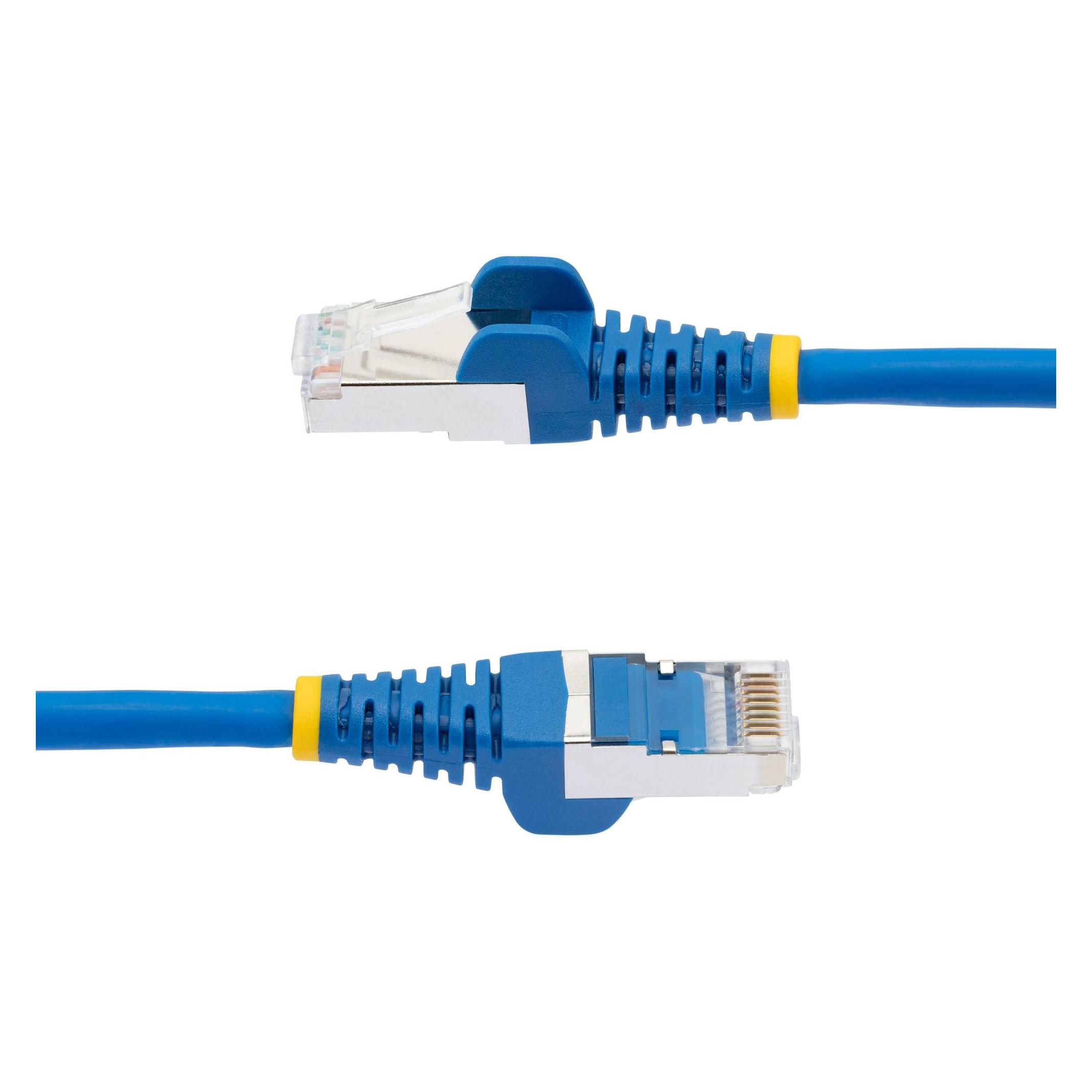 StarTech COM 3m CAT6a Kabel LSZH 10 Gigabit RJ45 LAN Kabel SFTP Patchkabel CAT6a Verlegekabel Abgesc (SFTP, CAT6a, 3 m) (NLBL-3M-CAT6A-PATCH)