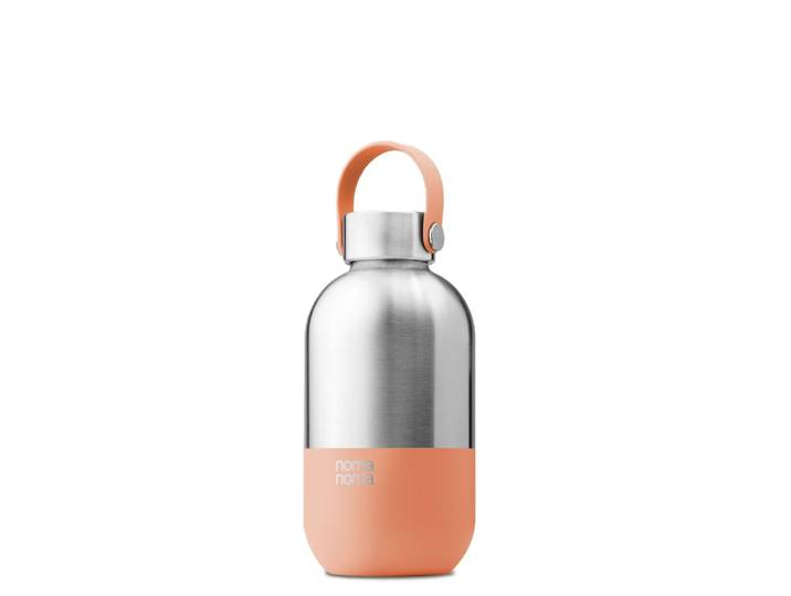 Trinkflasche Edelstahl auslaufsicher 500ml Peach Orange