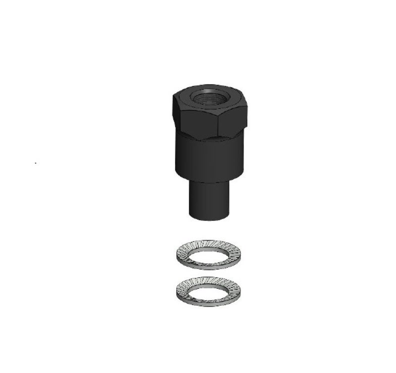 Quad Lock Adaptersatz für Spiegelvorbau M8/M10 QLP-MSA
