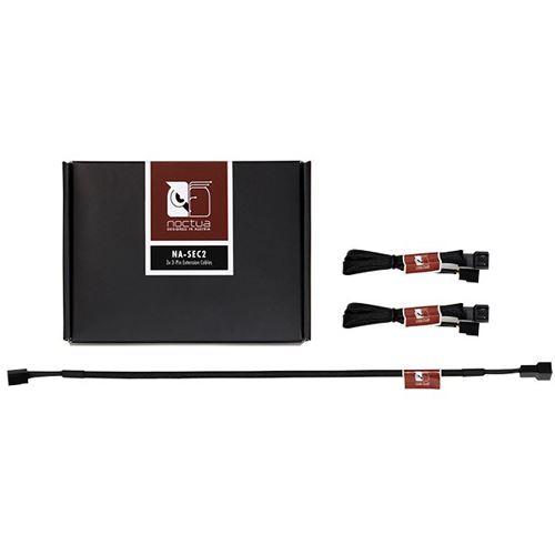 Noctua 3x 30 cm Verlängerungskabel für 3-Pin Molex (NA-SEC2)