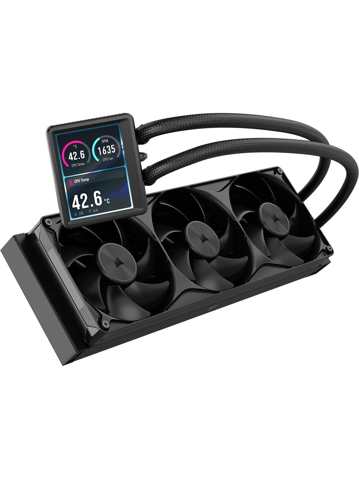 Corsair NAUTILUS II 360 RS LCD - CPU-Wasserkühlung - Max 36 dBA