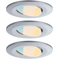 PAULMANN LED-Einbaustrahler 5,5W Konverter weiß Calla 930.95 1LED chr 3000K 430lm chr