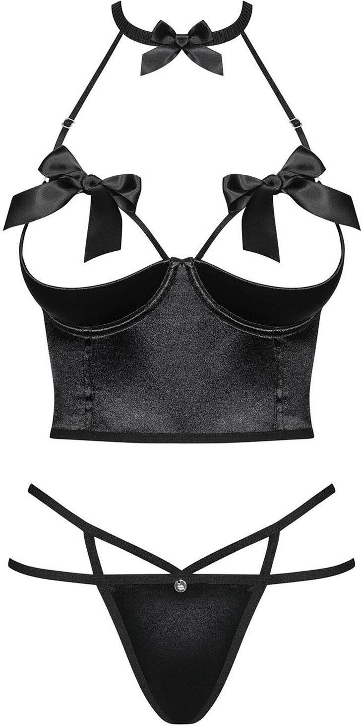 Obsessive Ensemble Delishya 2 pièces set black