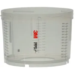 3M PPS Serie 2.0 Becher, Klein, ca. 170ml, (Pack=4Stück) 26115