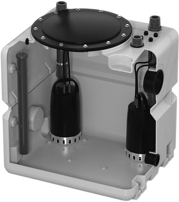 Grundfos Réservoir collecteur DUOLIFT 270.40.CC 270 l (97642386)