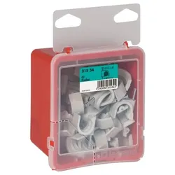 Legrand 031534 Nagelschelle 19mm grau