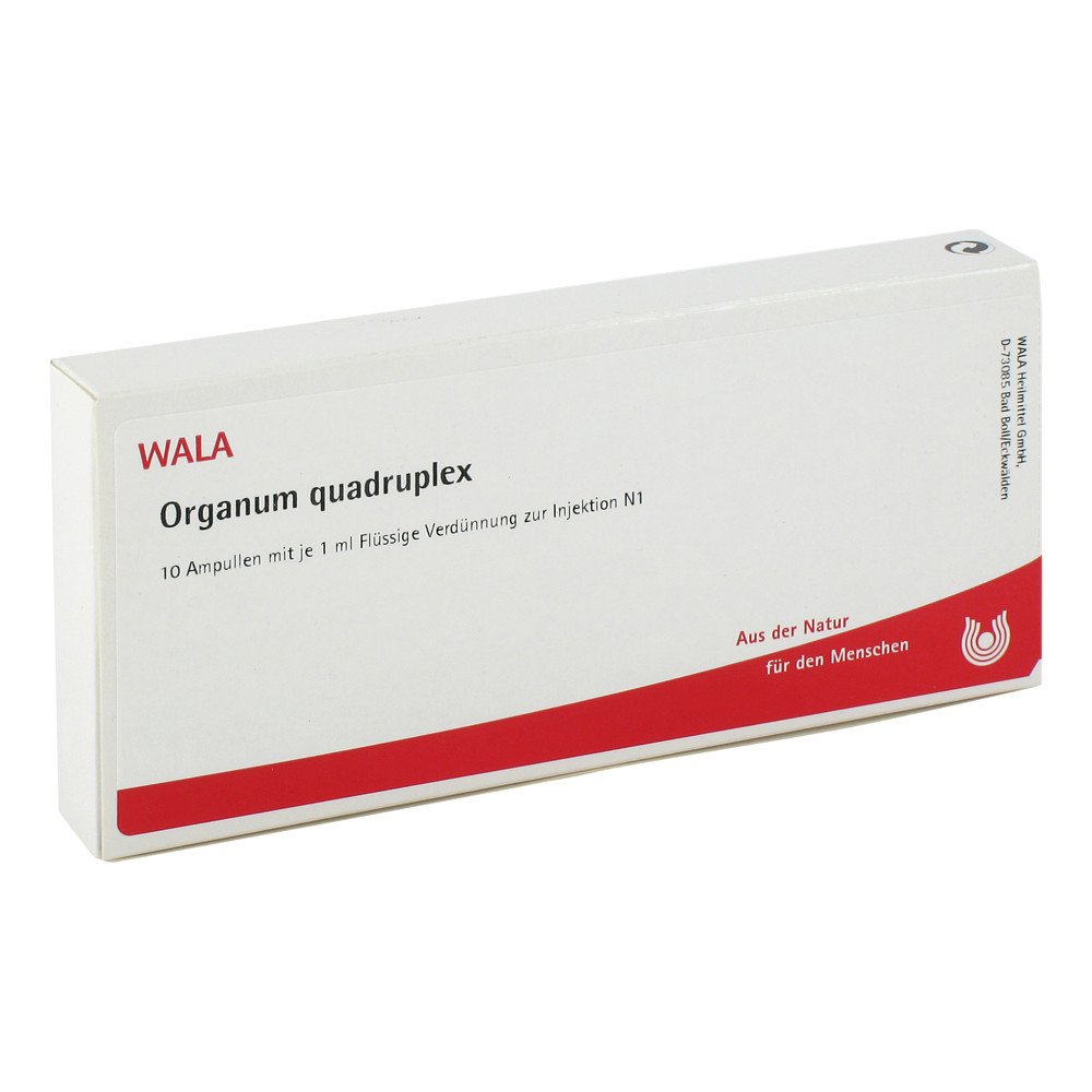 WALA Heilmittel GmbH Organum Quadruplex Ampullen 01751808