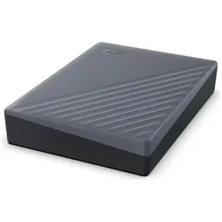 WD My Passport USB-C (4 TB), Externe Festplatte, Grau