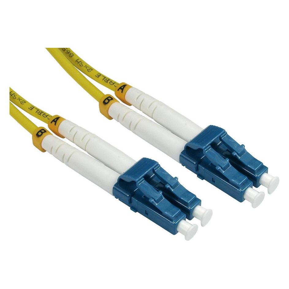 Cables Direct CDL 5MTR LC-LC SM 9/125 - YELLOW (5 m) (FB2S-LCLC-050Y)