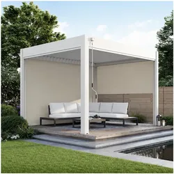 Weide Sonnenrollo 4 Maße Sand Für Weide Deluxe Pergola2.65 Meter